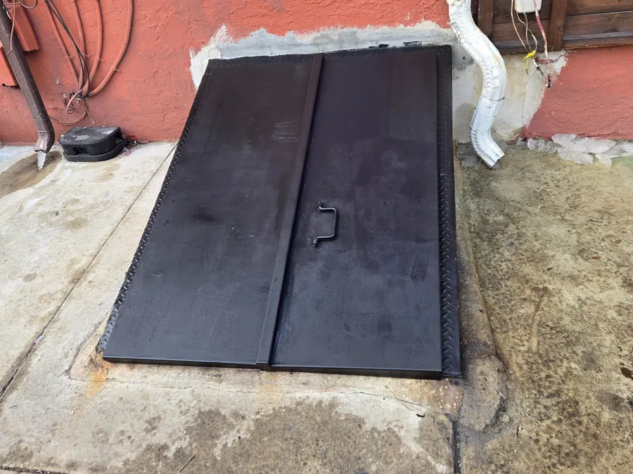 Basement Doors — Flat or 45°